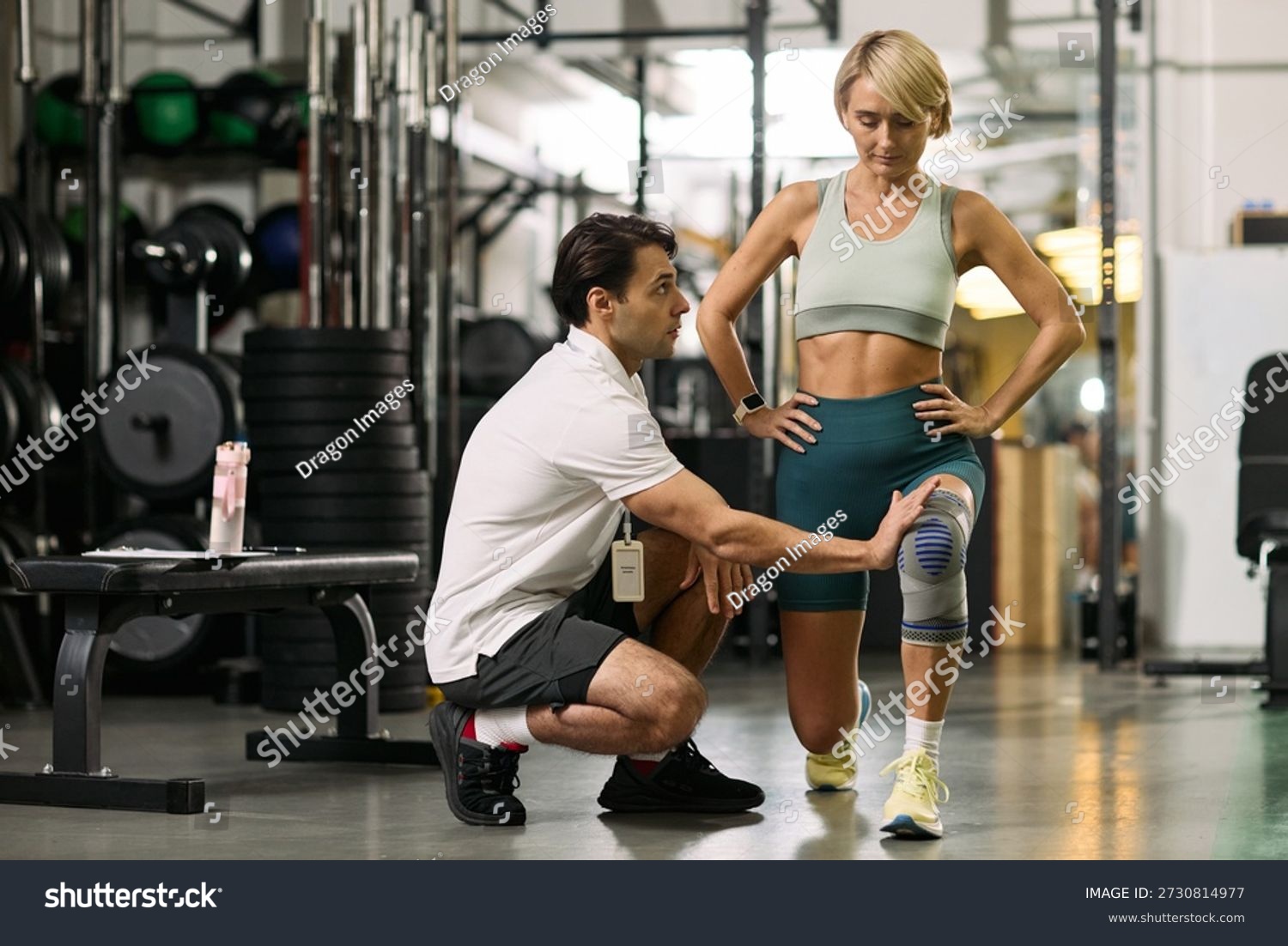 Portrait of a male physical therapist